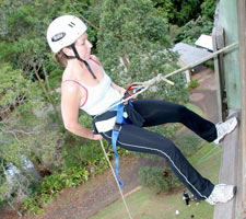 Abseiling